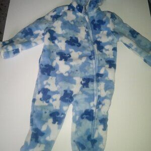 Fleeces baby bodysuit